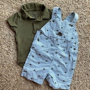 Just one you by Carter’s 12 month overall set